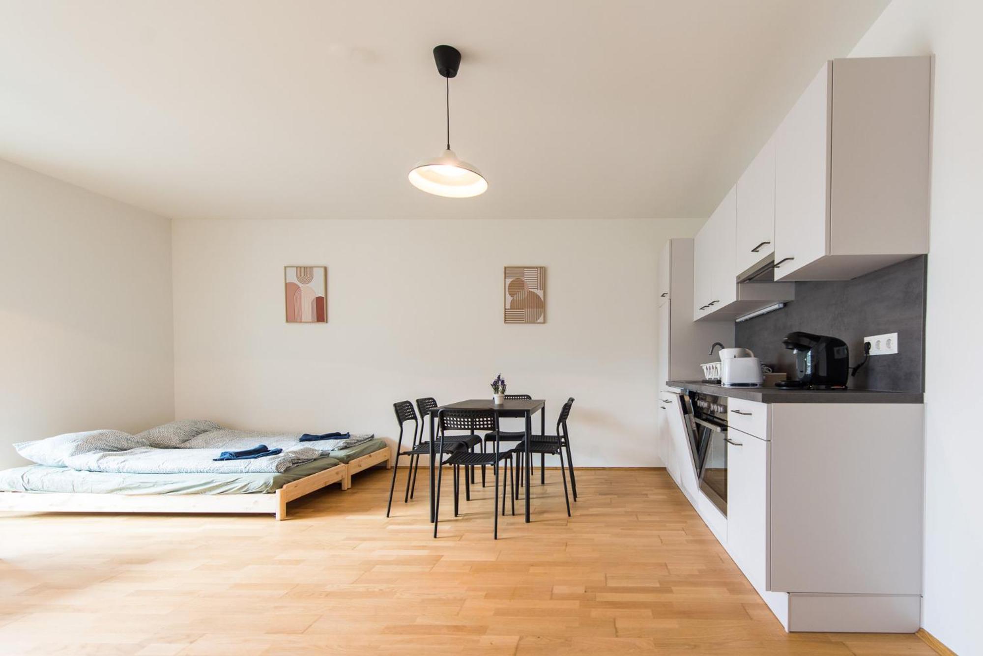 Muzeta Graz - Eco-Friendly Parkview Holiday Apartments In Graz'S Smart City 外观 照片