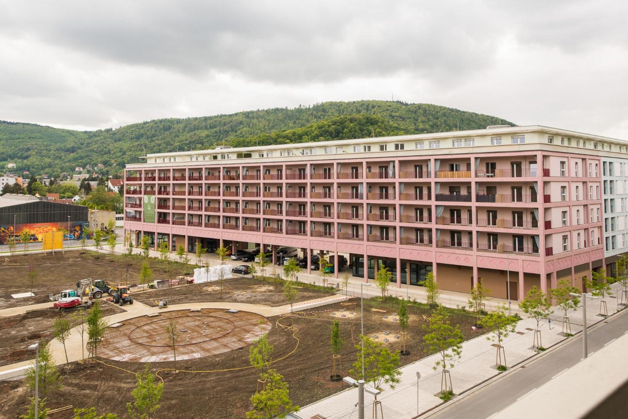 Muzeta Graz - Eco-Friendly Parkview Holiday Apartments In Graz'S Smart City 外观 照片